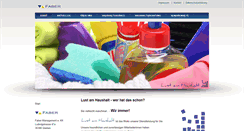 Desktop Screenshot of faber-management.de